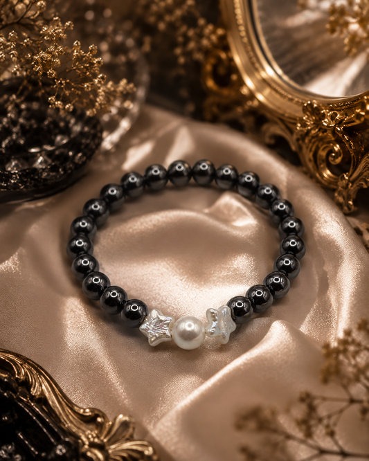 Moonstar Reverie Gemstone & Pearl Bracelet