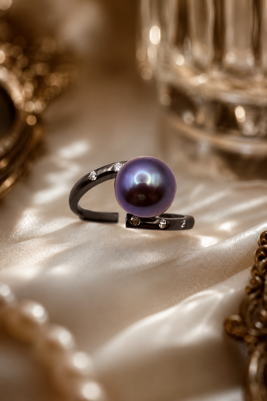 Twilight Promise Pearl Ring