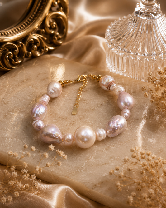 Multiple Pearl Full String Bracelet