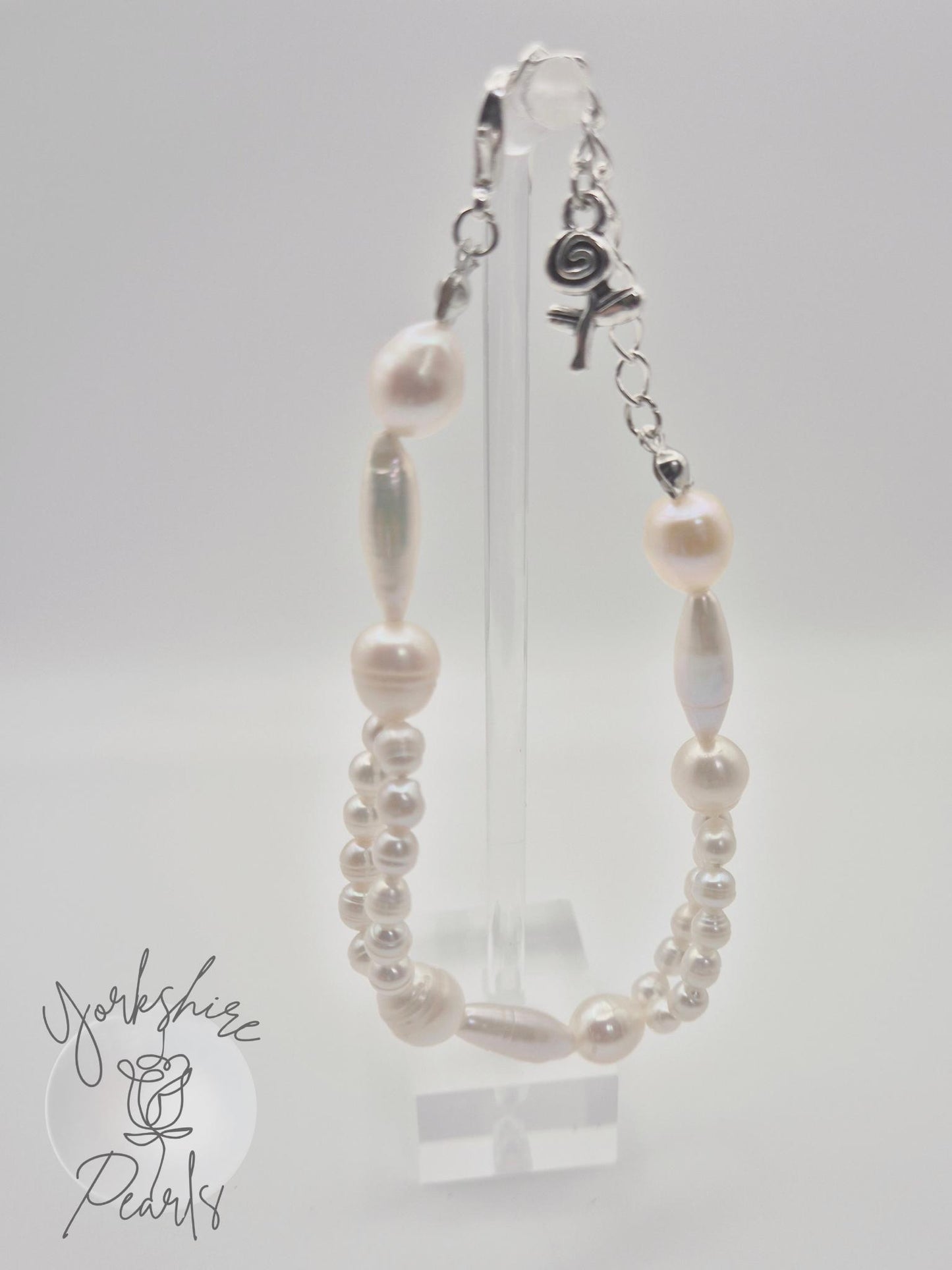 Mutiple Pearl Unique Design Full String Bracelet