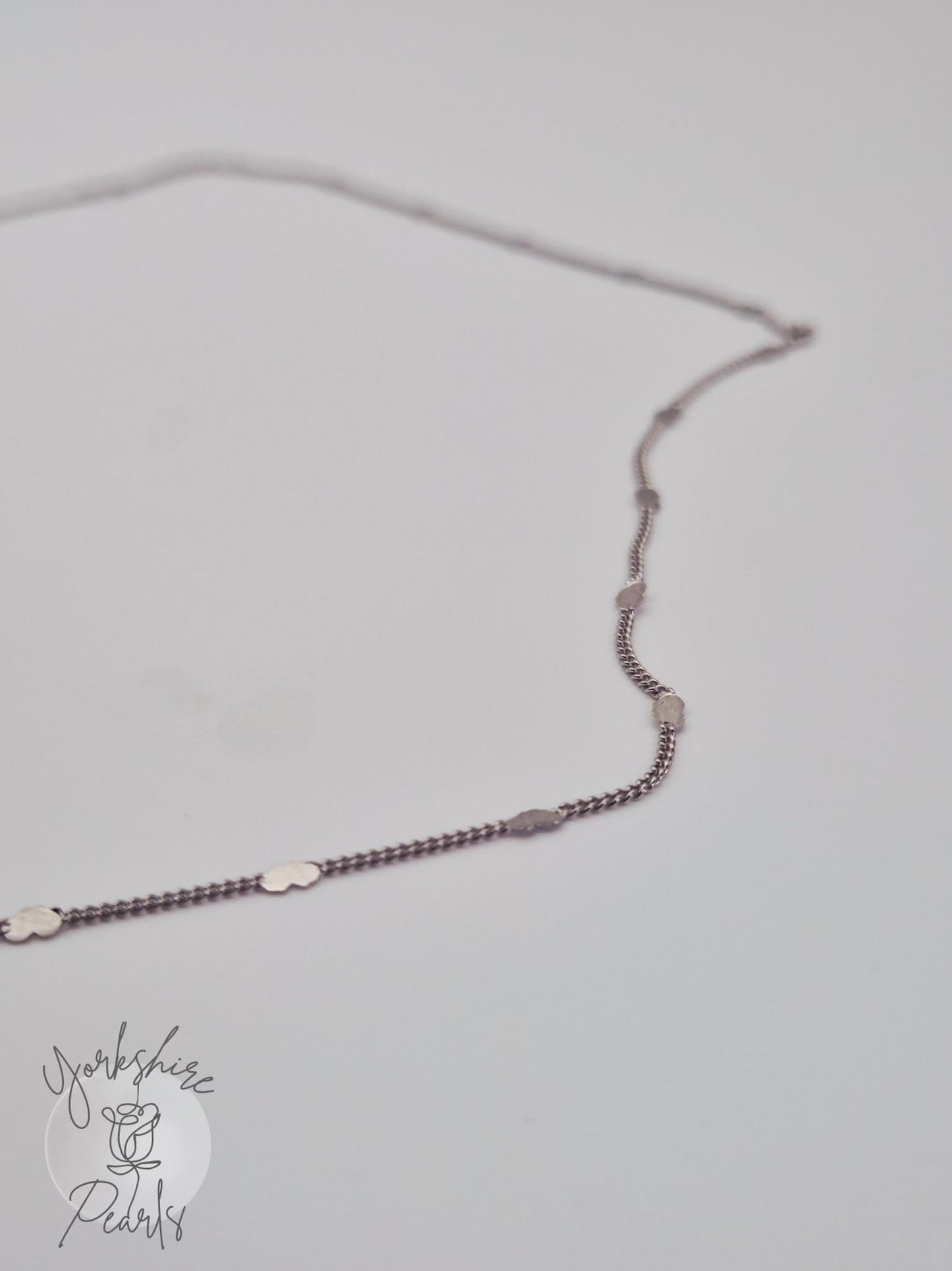 S925 18 Inch Heart Link Chain