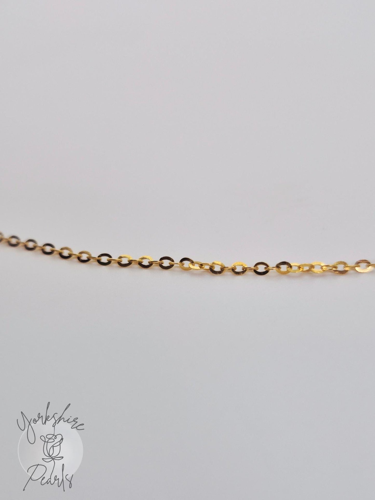 S925 Gold 18 inch Chain