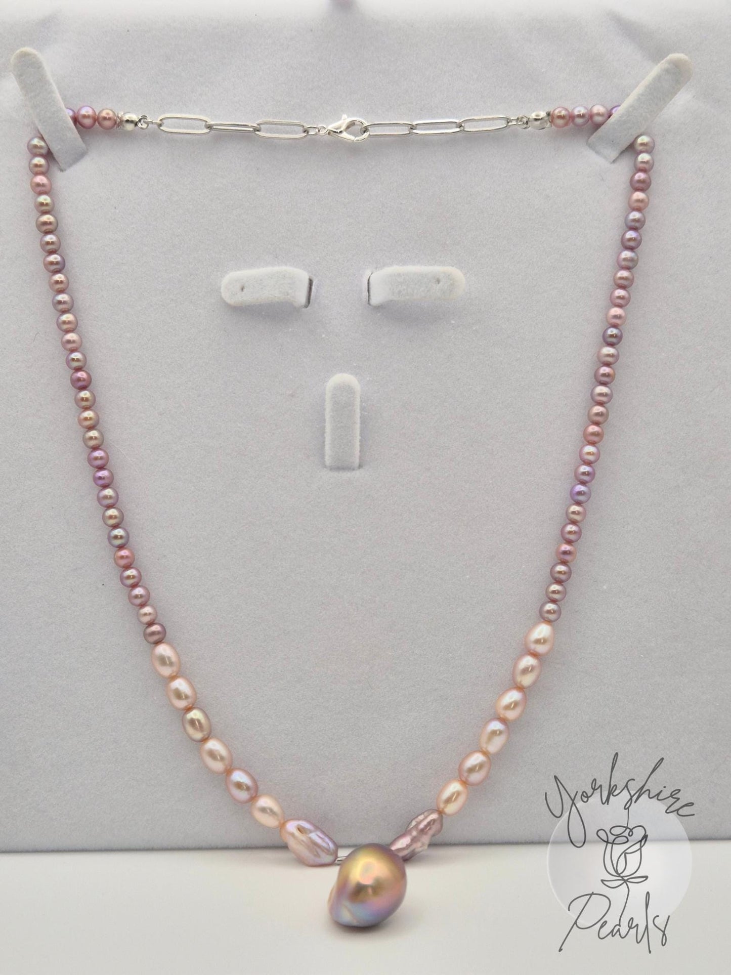 The Freya Multiple Pearl Necklace