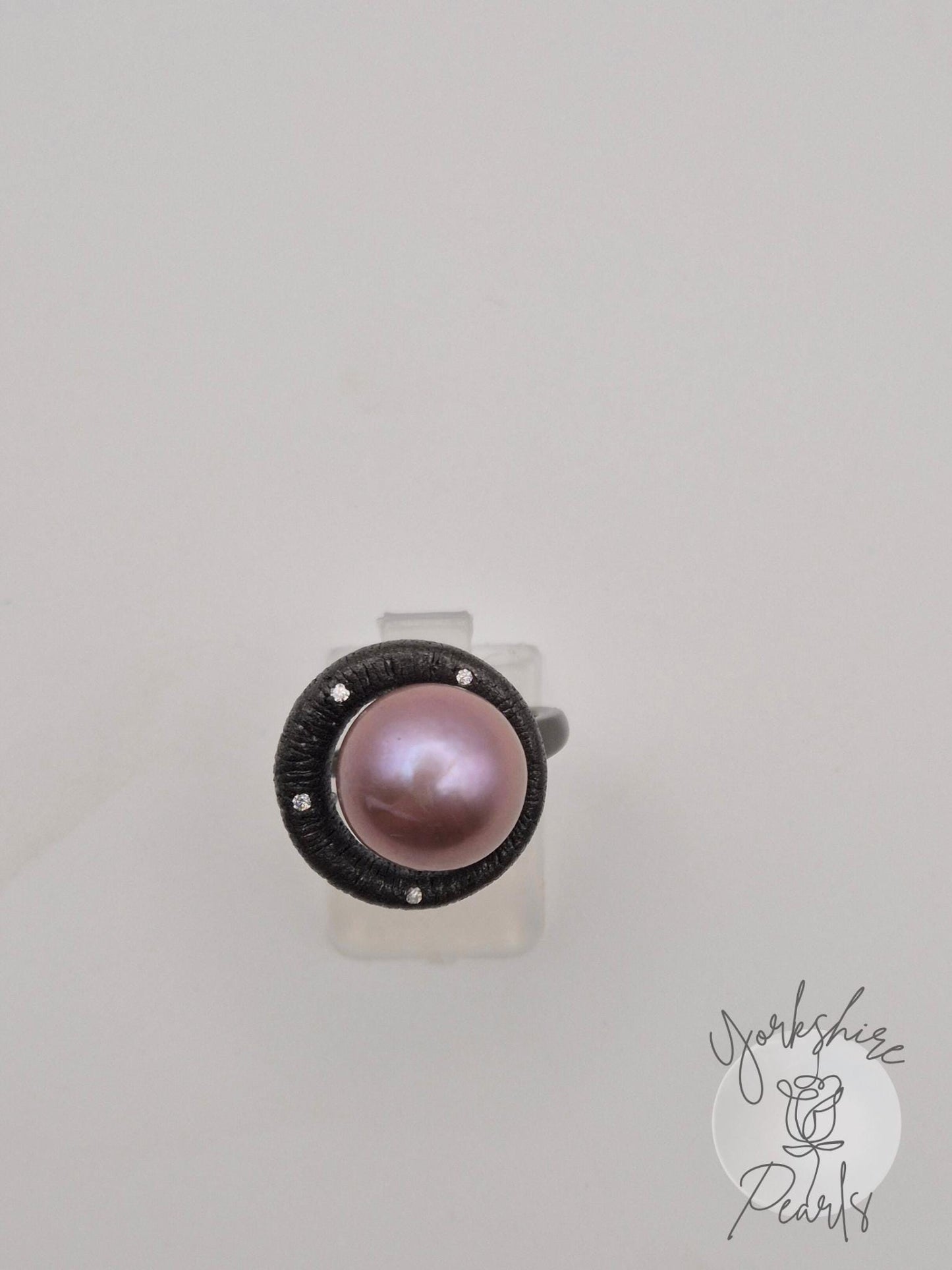 The Hades Edison Pearl Ring - Sterling Silver
