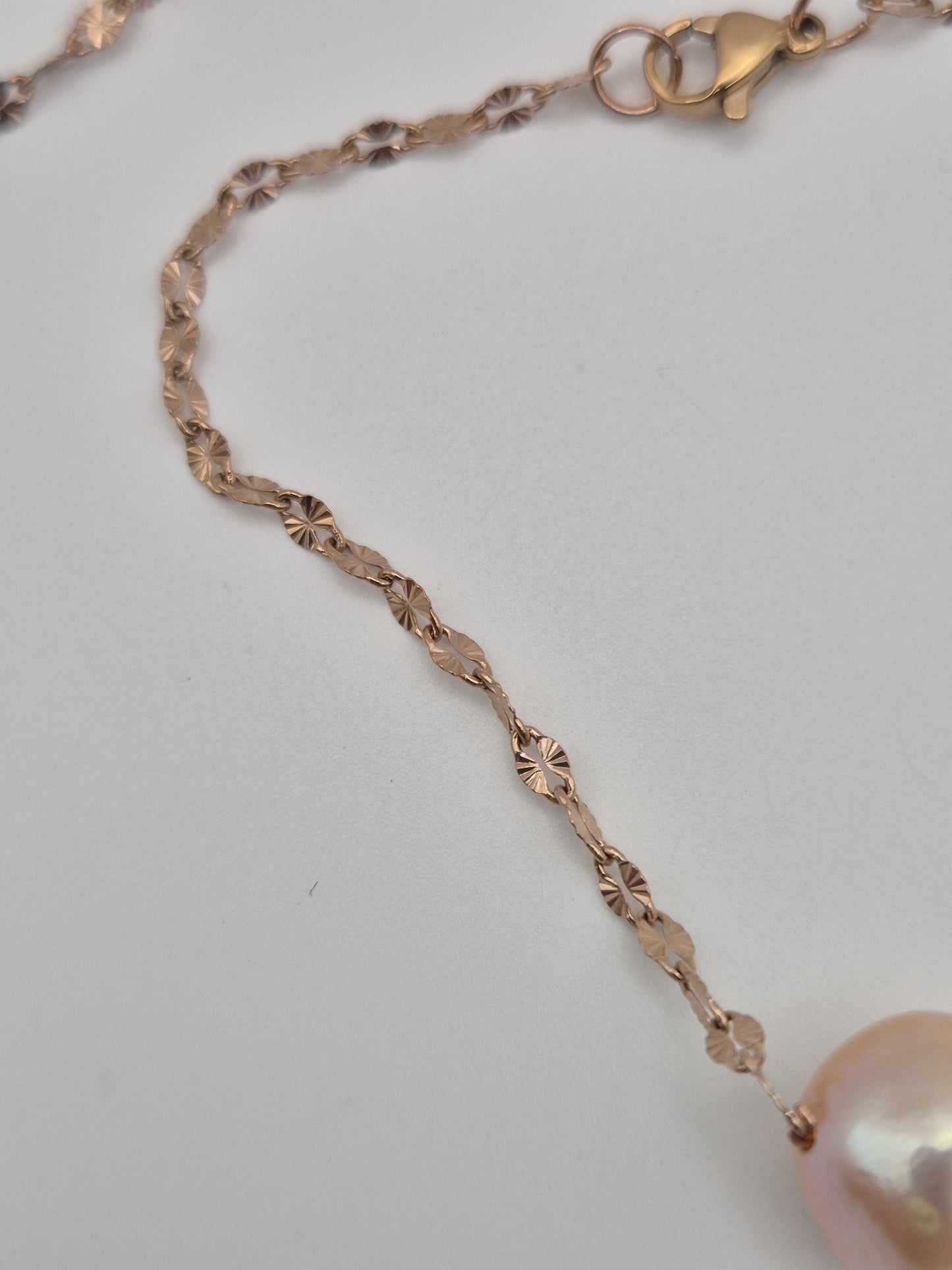 Starry Night Triple Edison Pearl Necklace with Bracelet Set