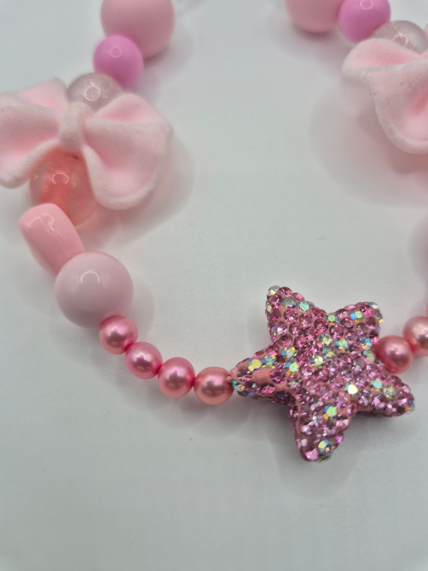 Pink Perfection Pearl Phone Charm