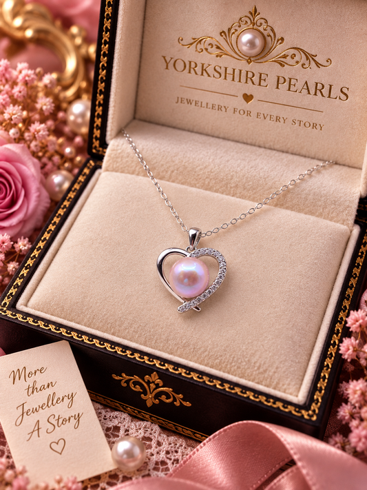 Hearts Desire Edison Pearl Pendant