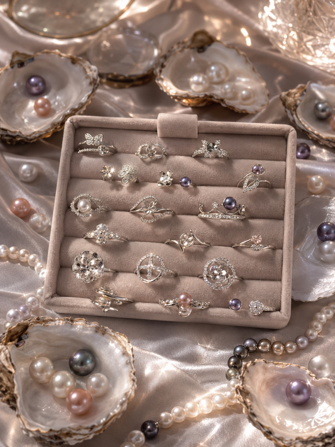 Mystery Ring and Pearl with Free Spin