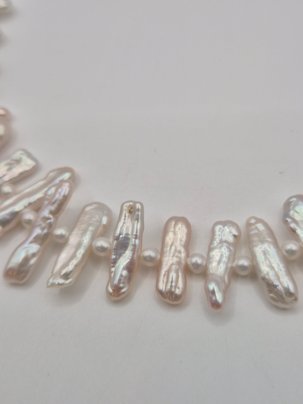 Moonlit Icicle Stick Pearl Bracelet