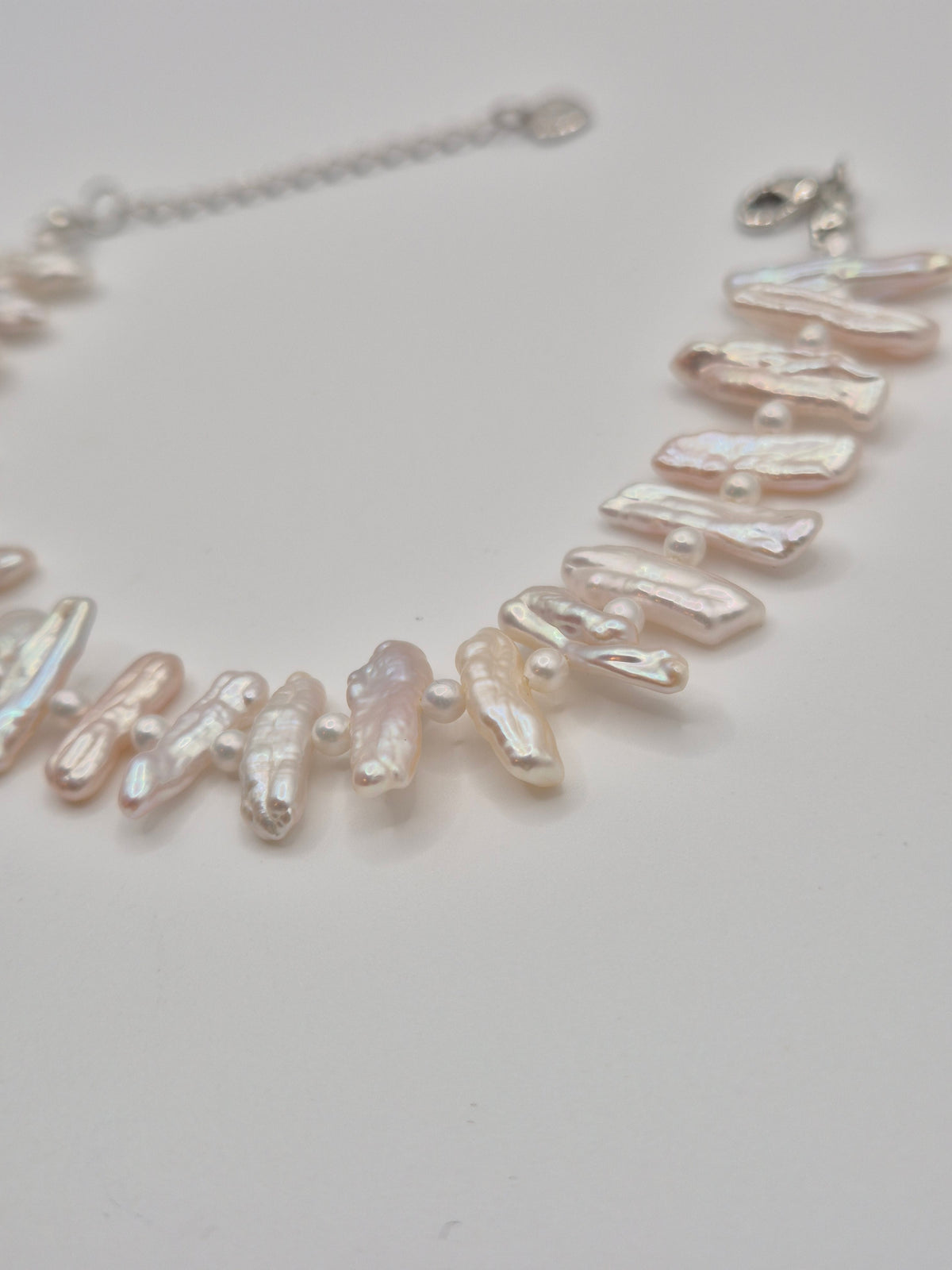 Moonlit Icicle Stick Pearl Bracelet