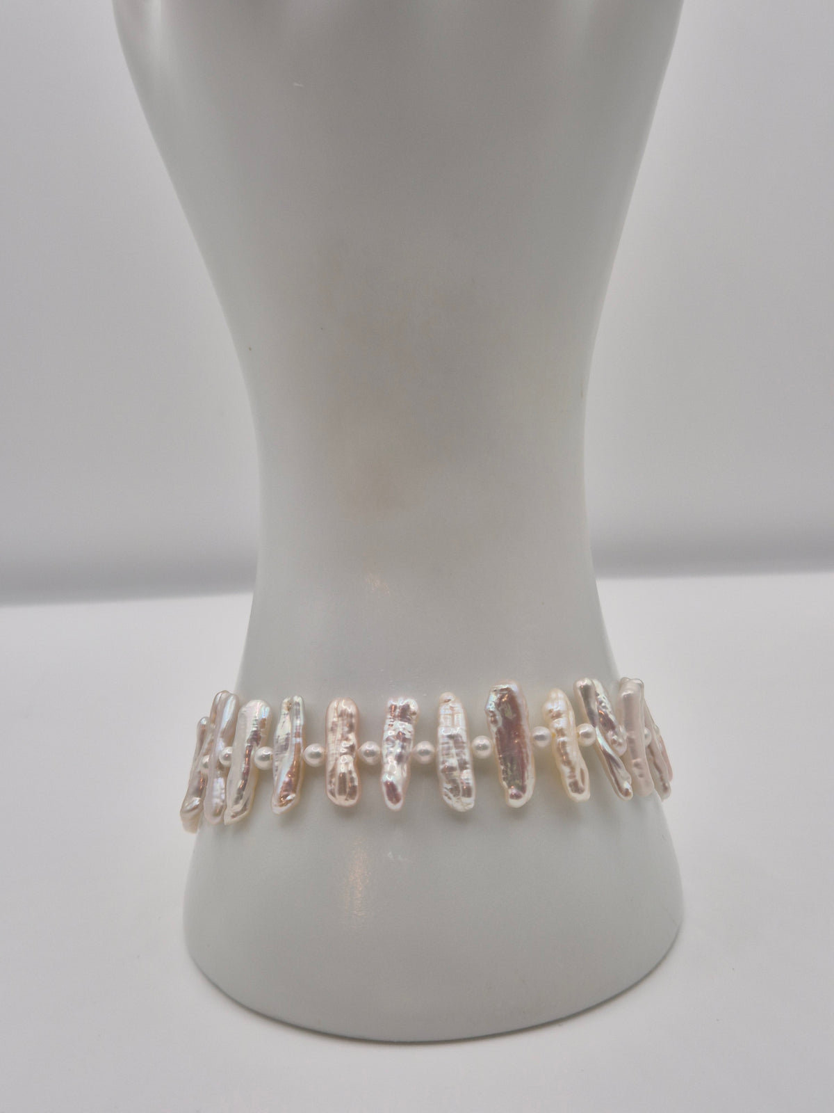 Moonlit Icicle Stick Pearl Bracelet