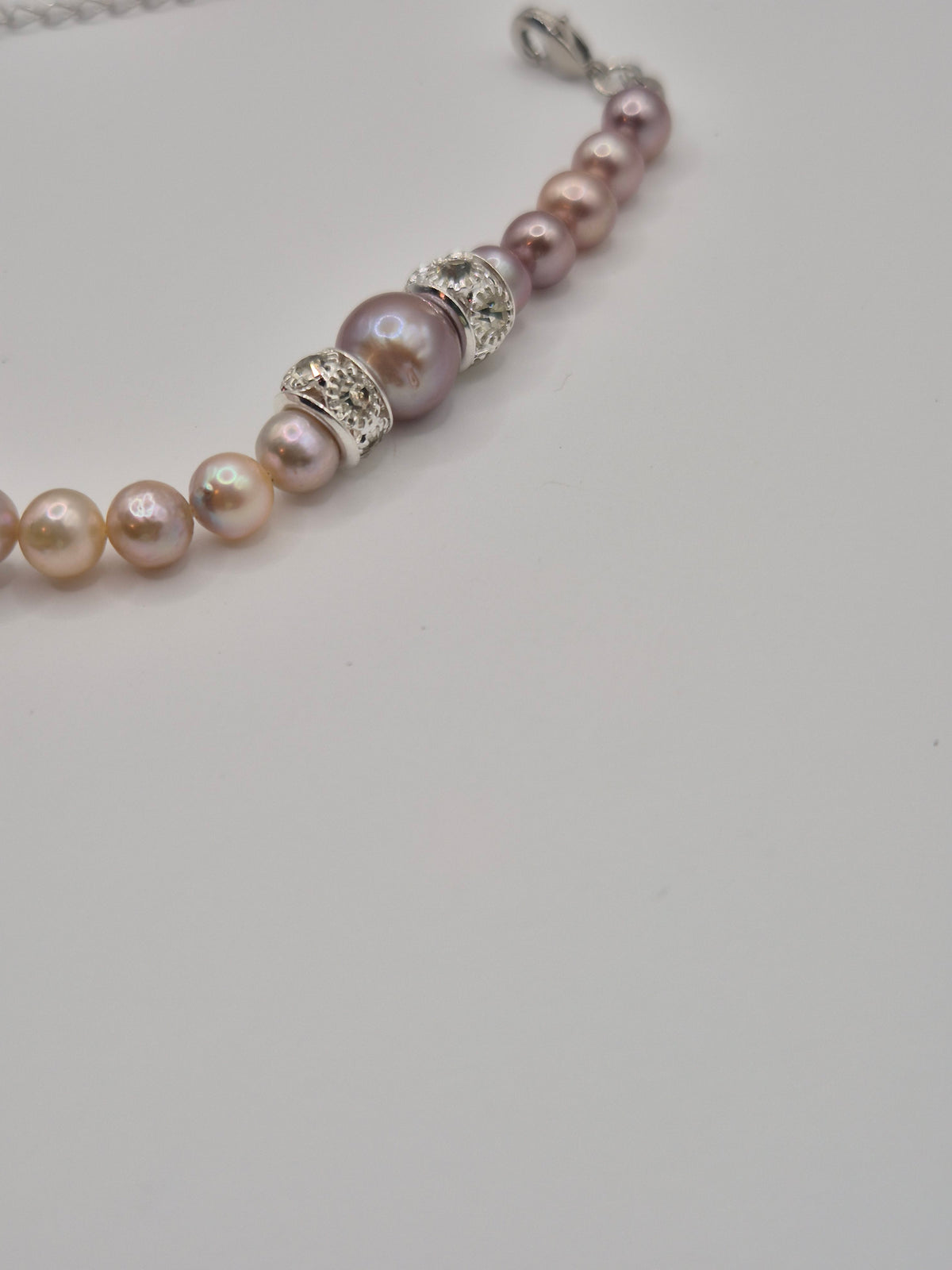 Pink Champagne Pearl Bracelet