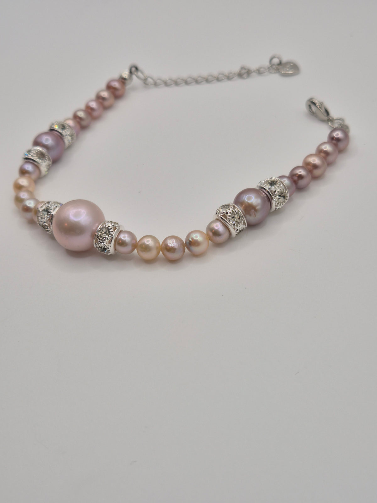 Pink Champagne Pearl Bracelet