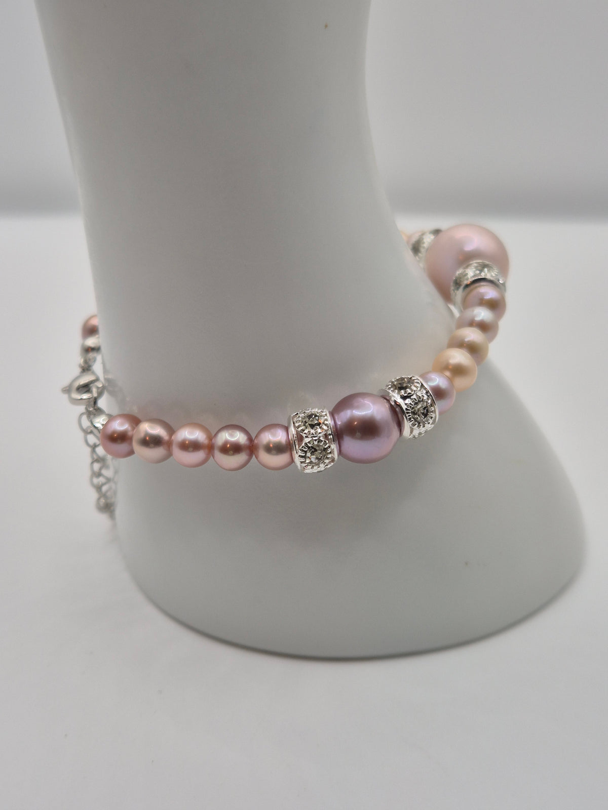 Pink Champagne Pearl Bracelet