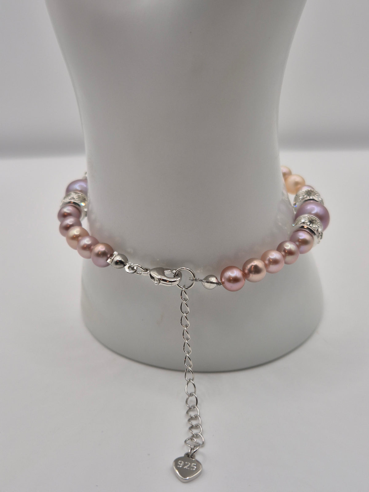 Pink Champagne Pearl Bracelet