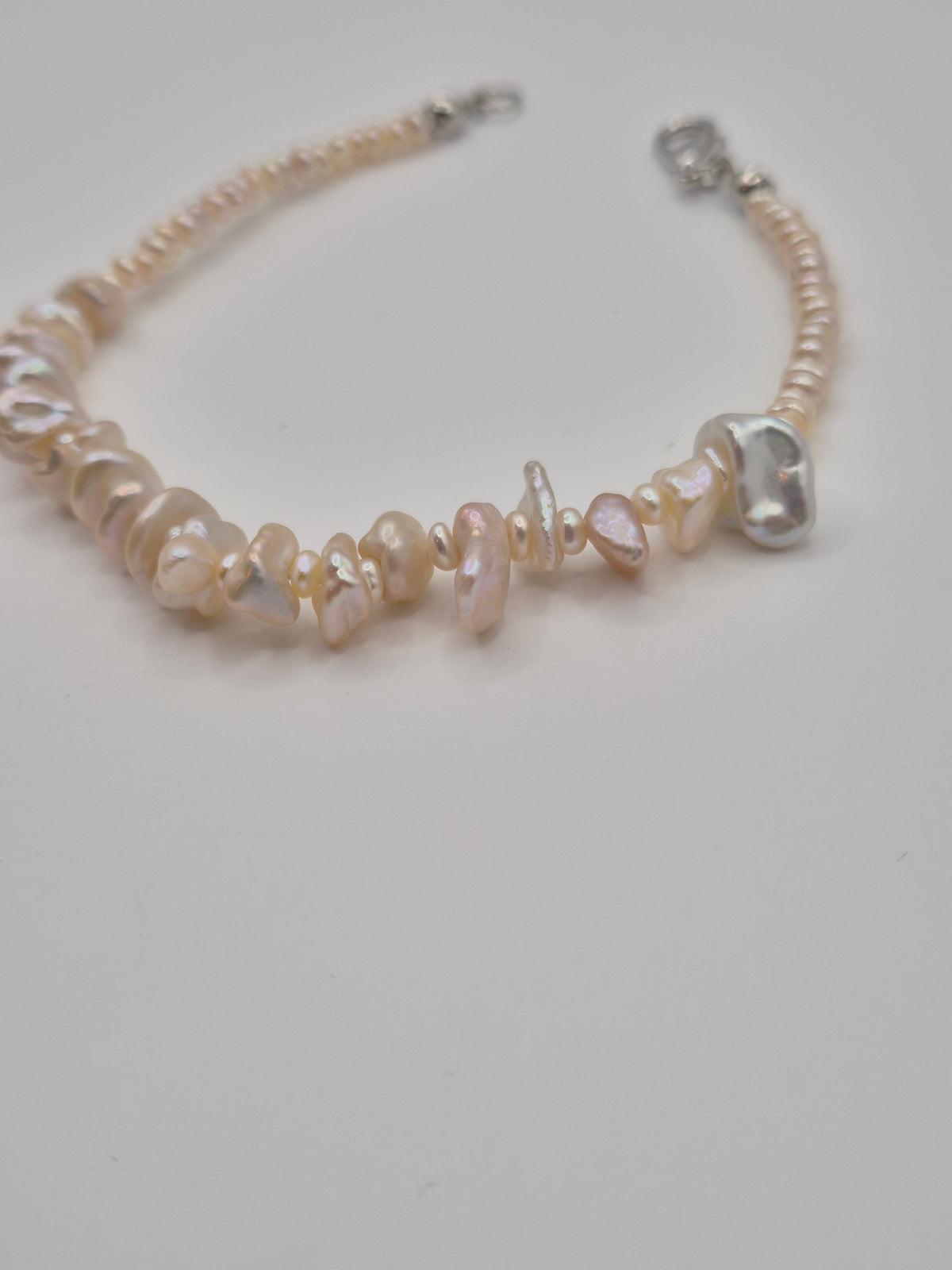 Gradient Keshi Pearl Bracelet