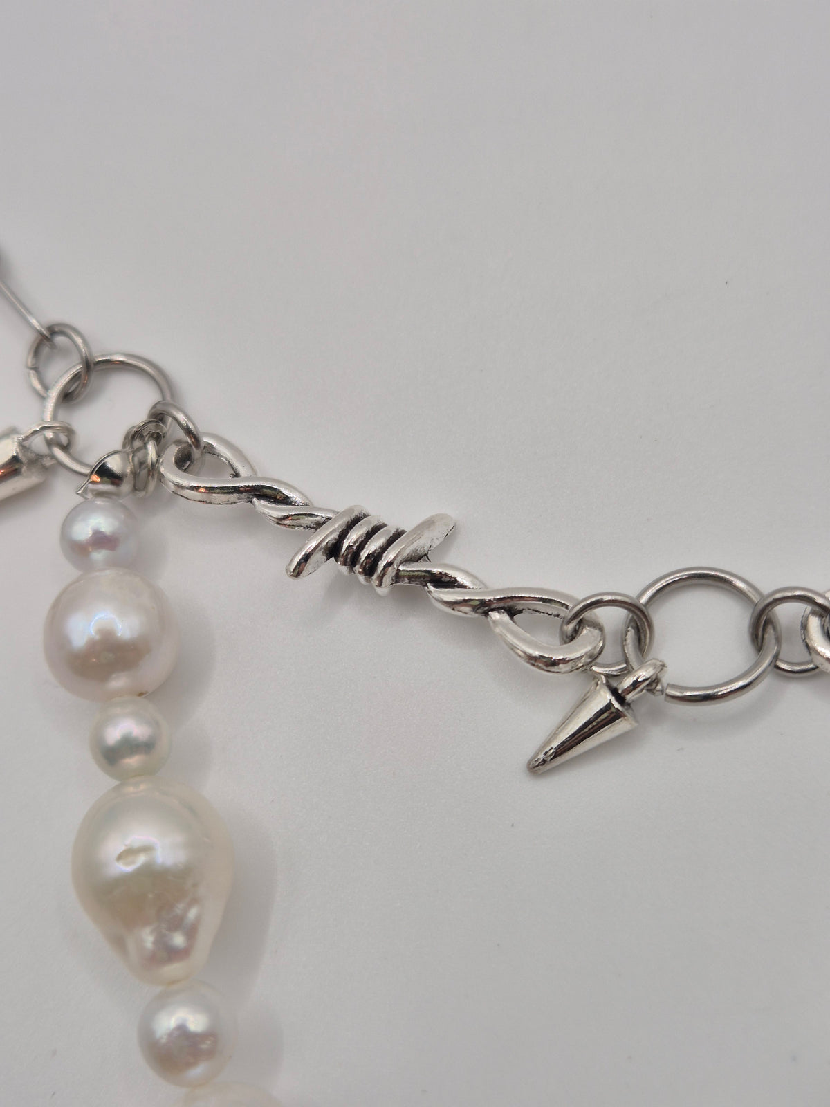 Sinners Prayer Pearl Necklace