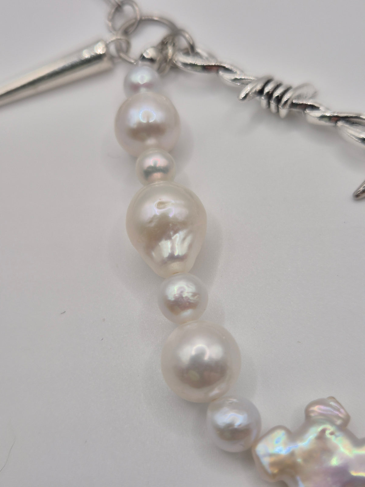 Sinners Prayer Pearl Necklace