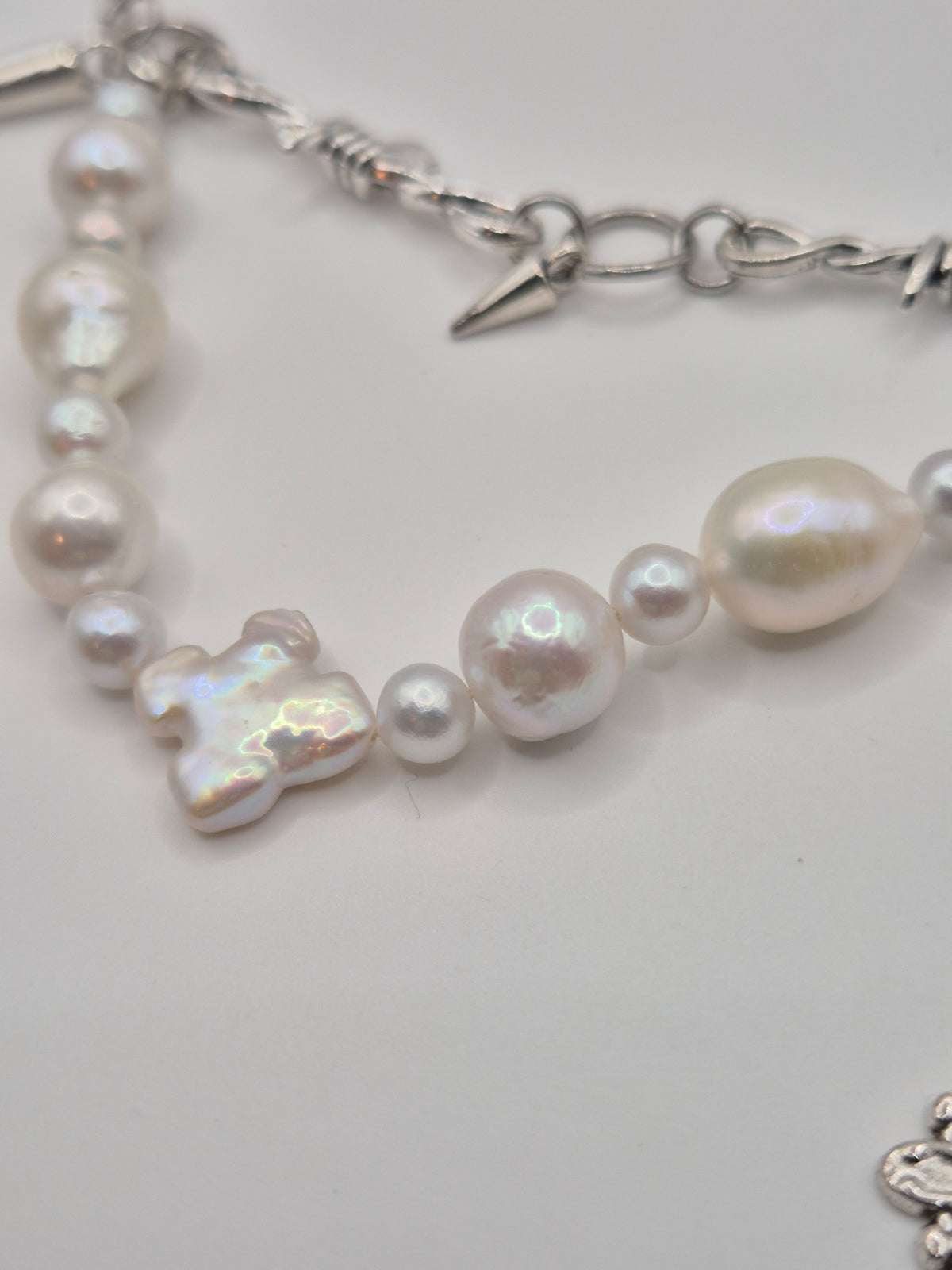 Sinners Prayer Pearl Necklace