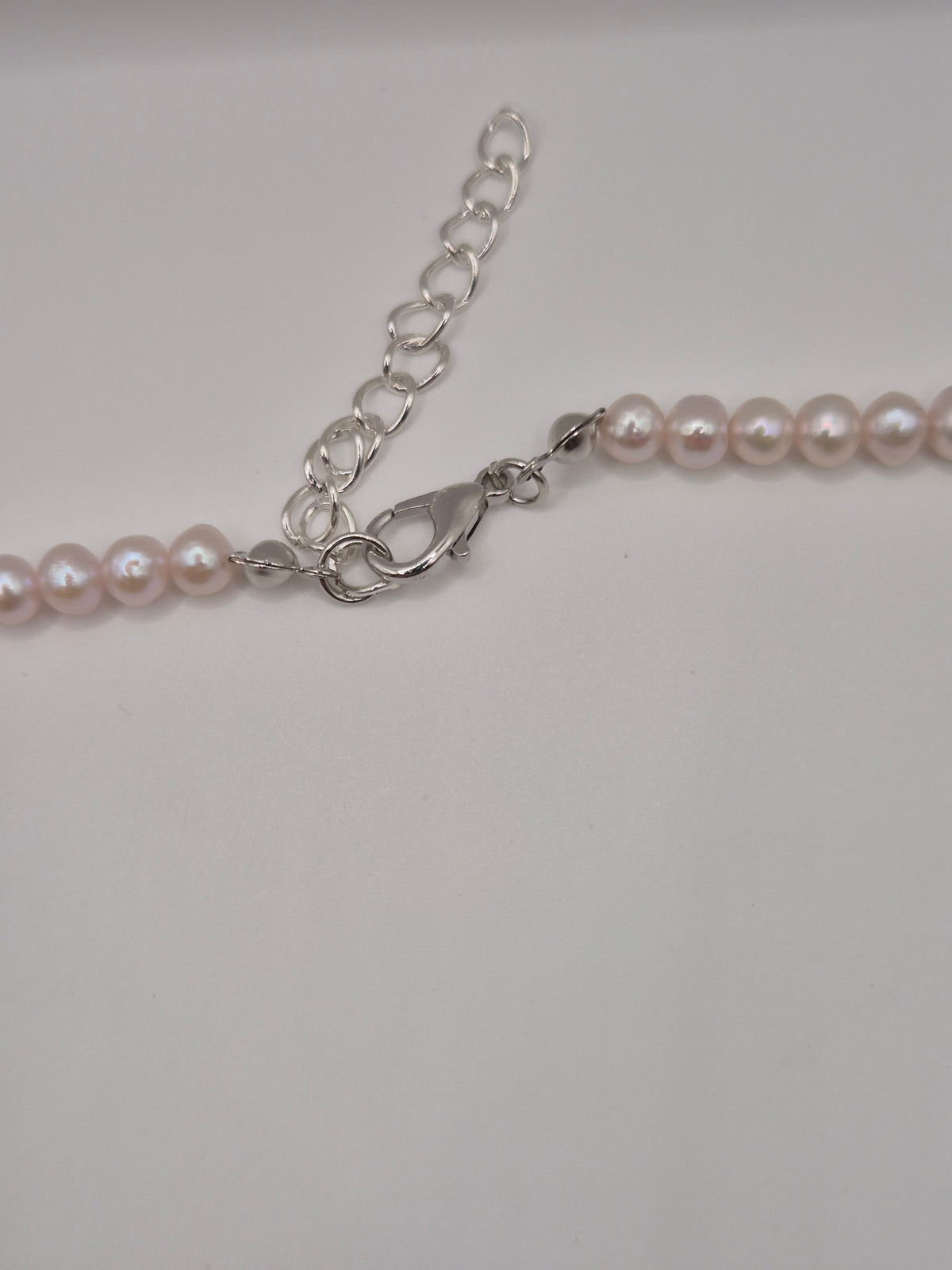 Romantic Rose Pink Blush Pearl Necklace