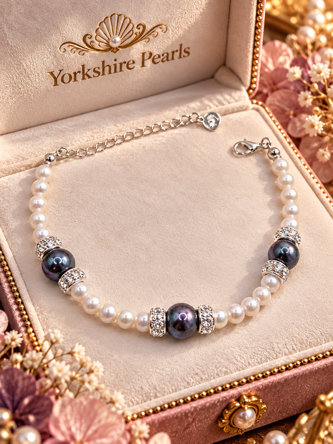 Moonlight Starlight Pearl Bracelet