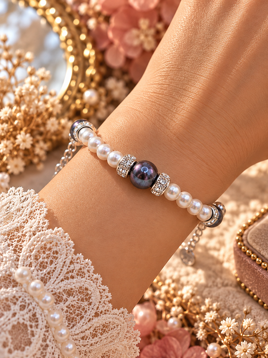 Moonlight Starlight Pearl Bracelet