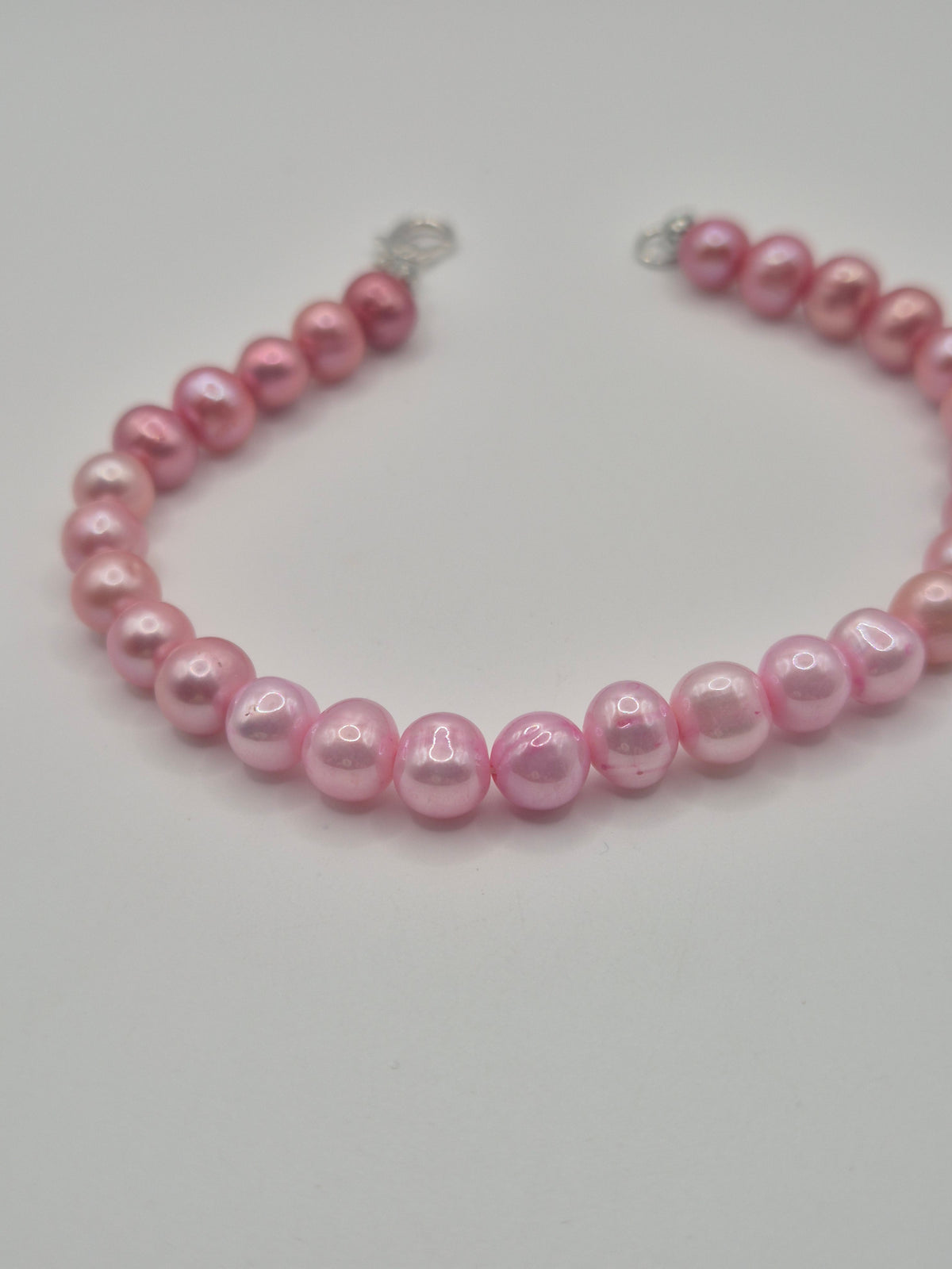Gradient Pink Pearl Bracelet