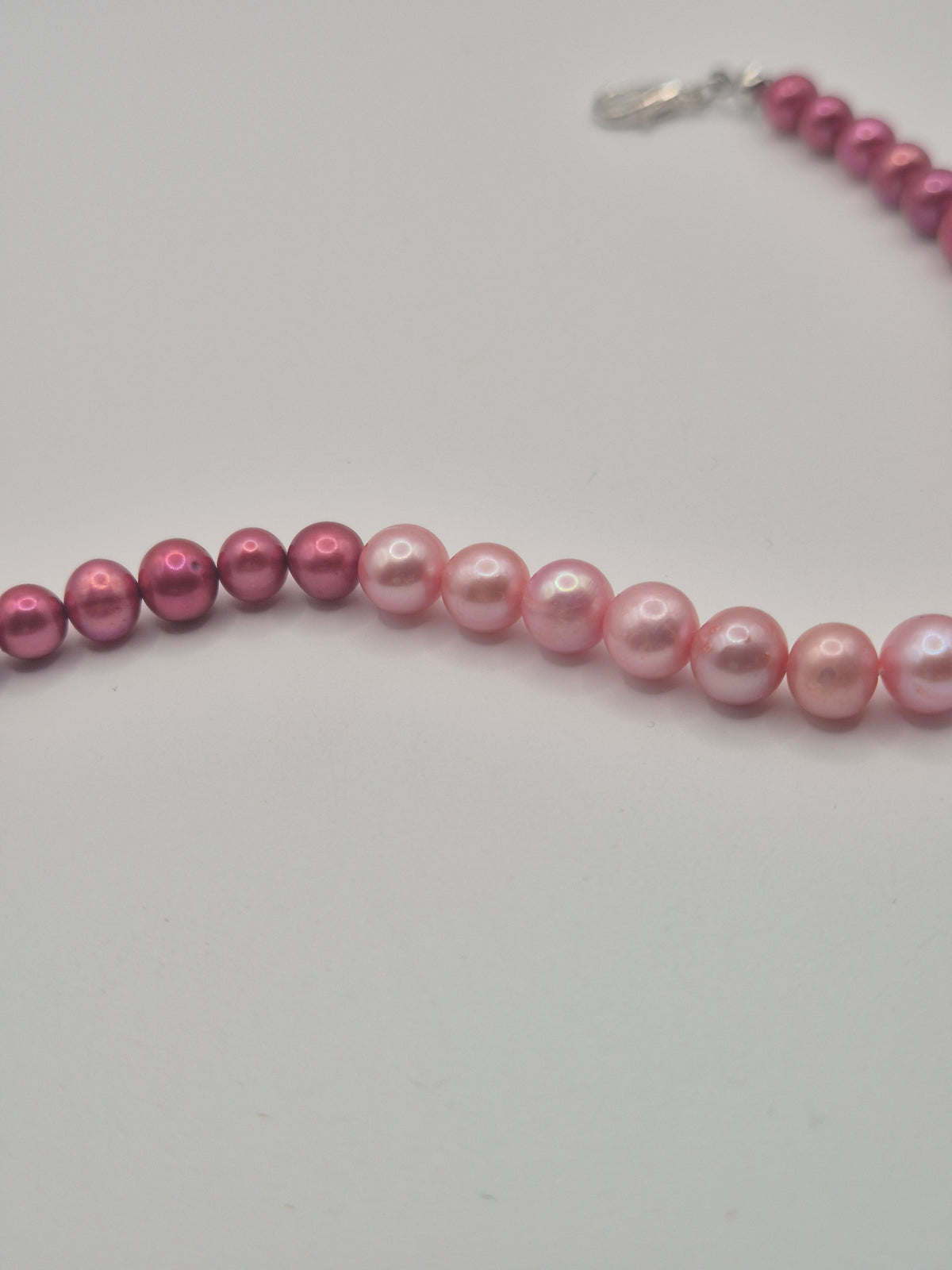 Pink Pearl Rainbow Bracelet