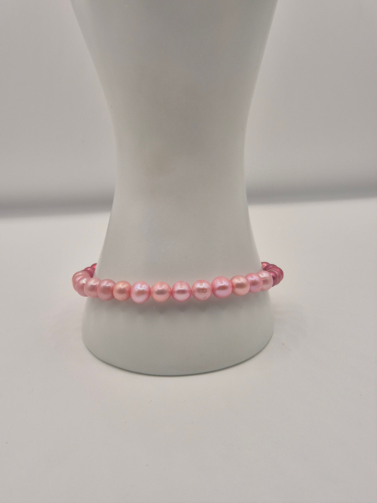 Pink Pearl Rainbow Bracelet