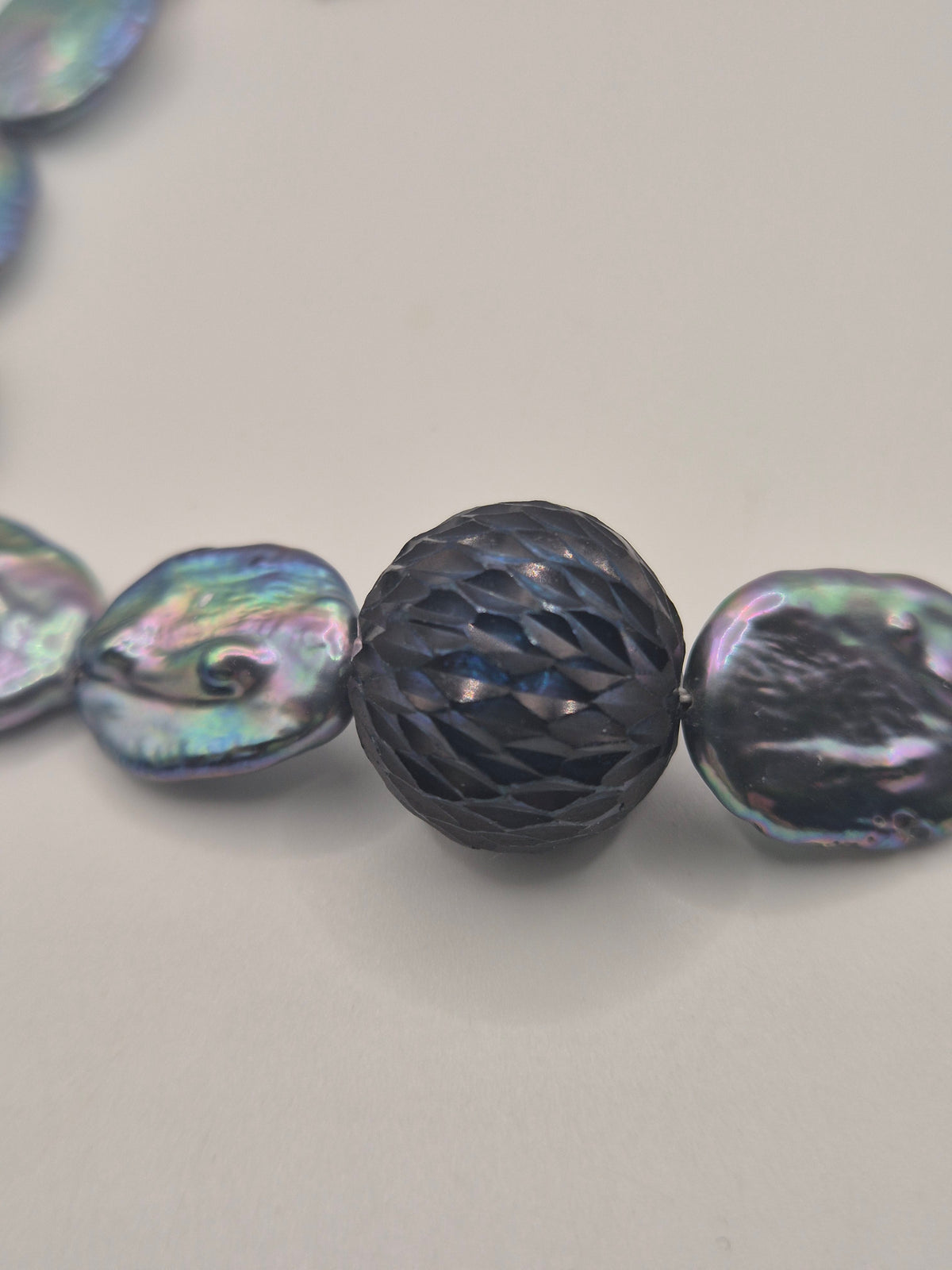 Mystic Oil Slick Pearl Bracelet