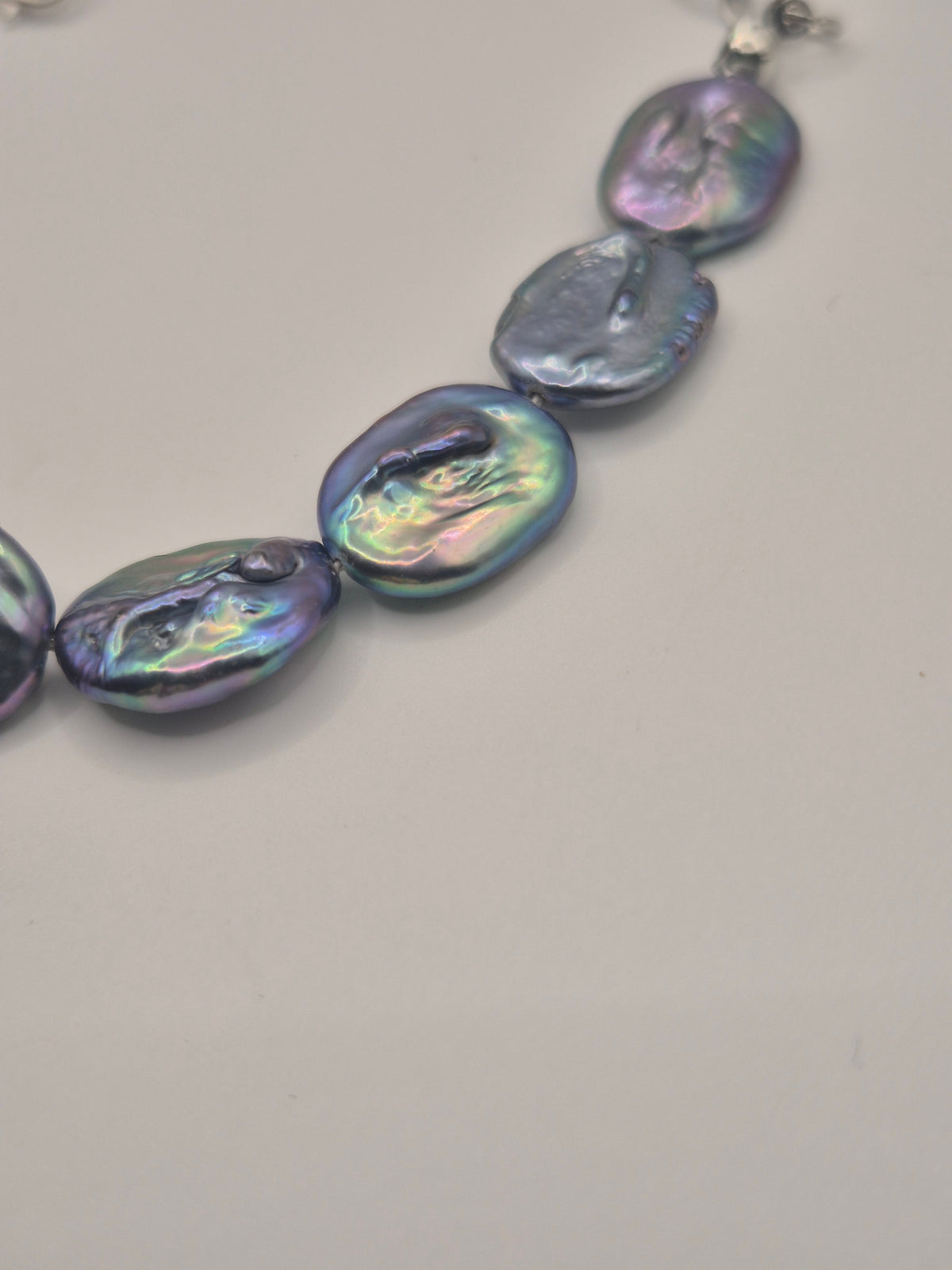 Mystic Oil Slick Pearl Bracelet