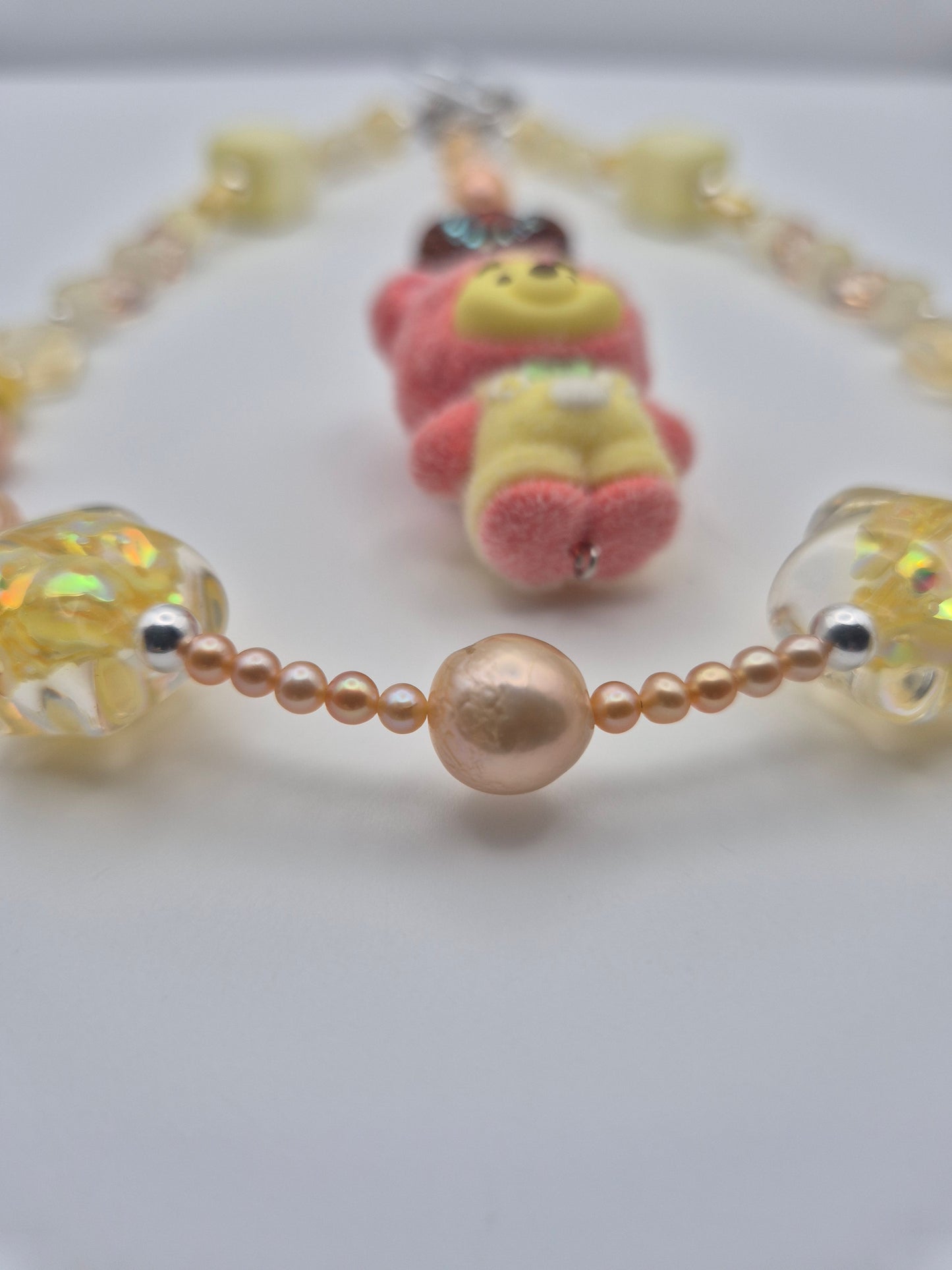 Winnie the Pooh Multiple Pearl Bag Charm