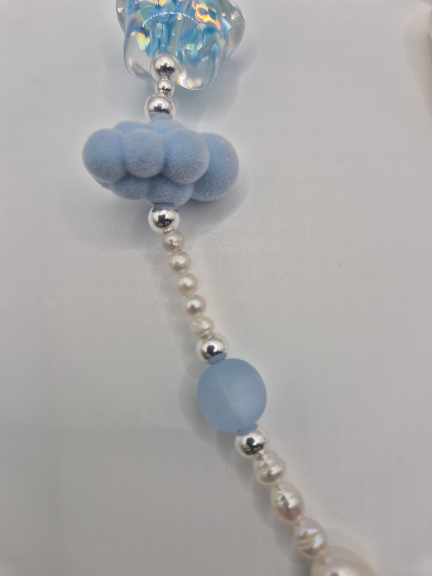 Hello Kitty Multiple Pearl Bag Charm