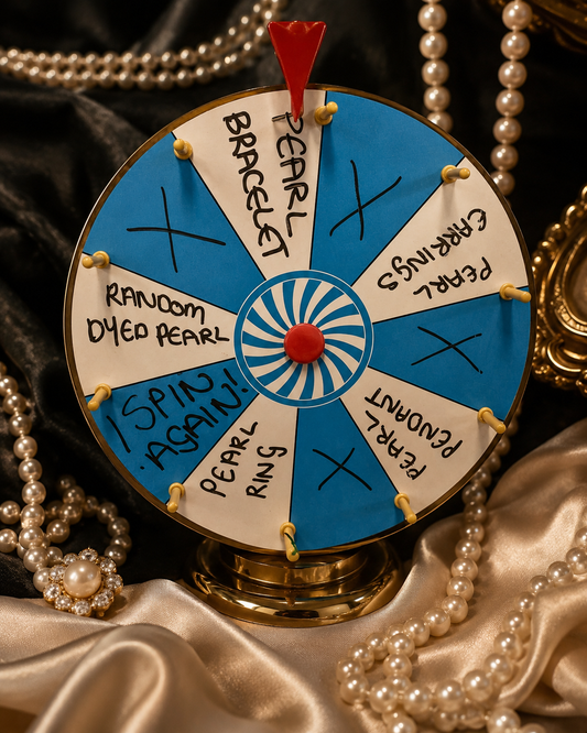 Genuine Pearl Reveal & Cage with Free Spin of the Wheel