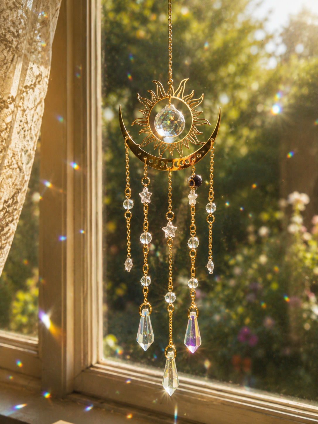 Solstice Moon Suncatcher