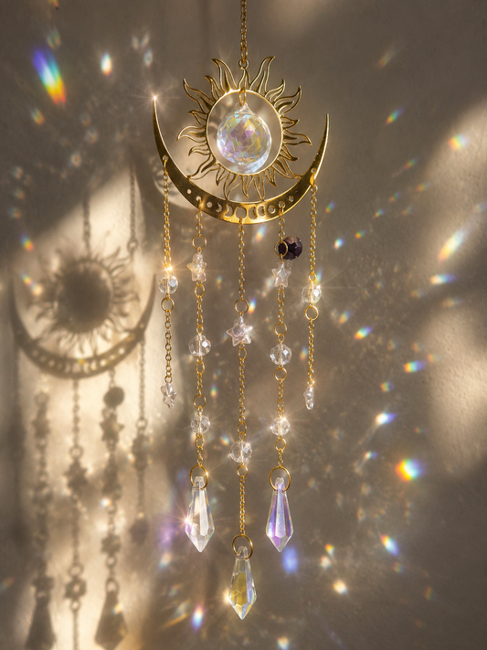 Solstice Moon Suncatcher
