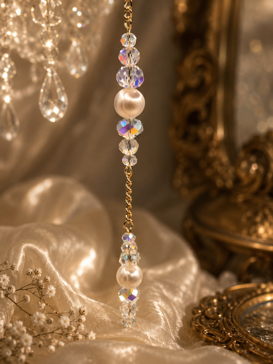 Simple Sparkle Pearl Suncatcher