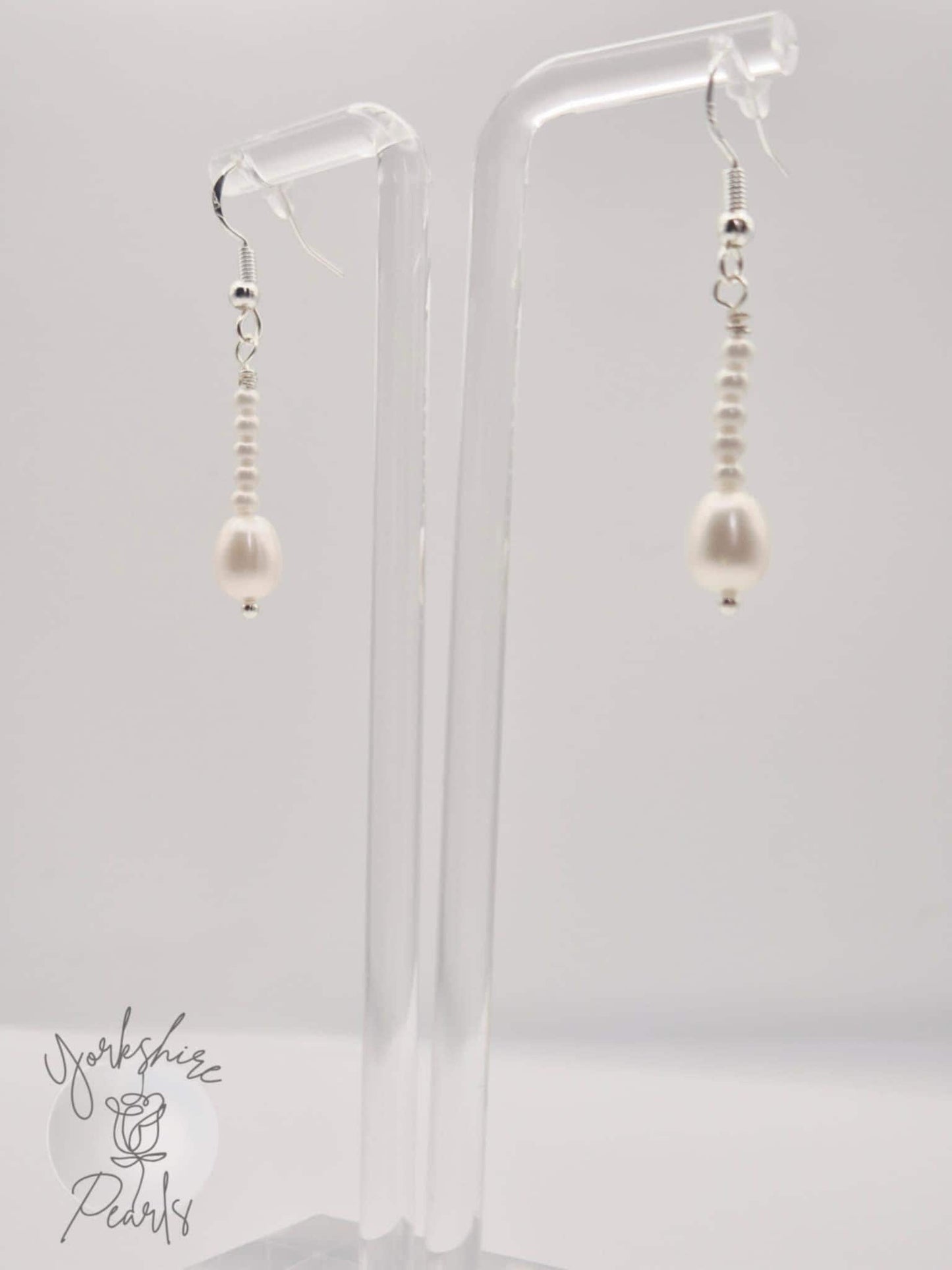 Multiple Pearl Drop Earrings