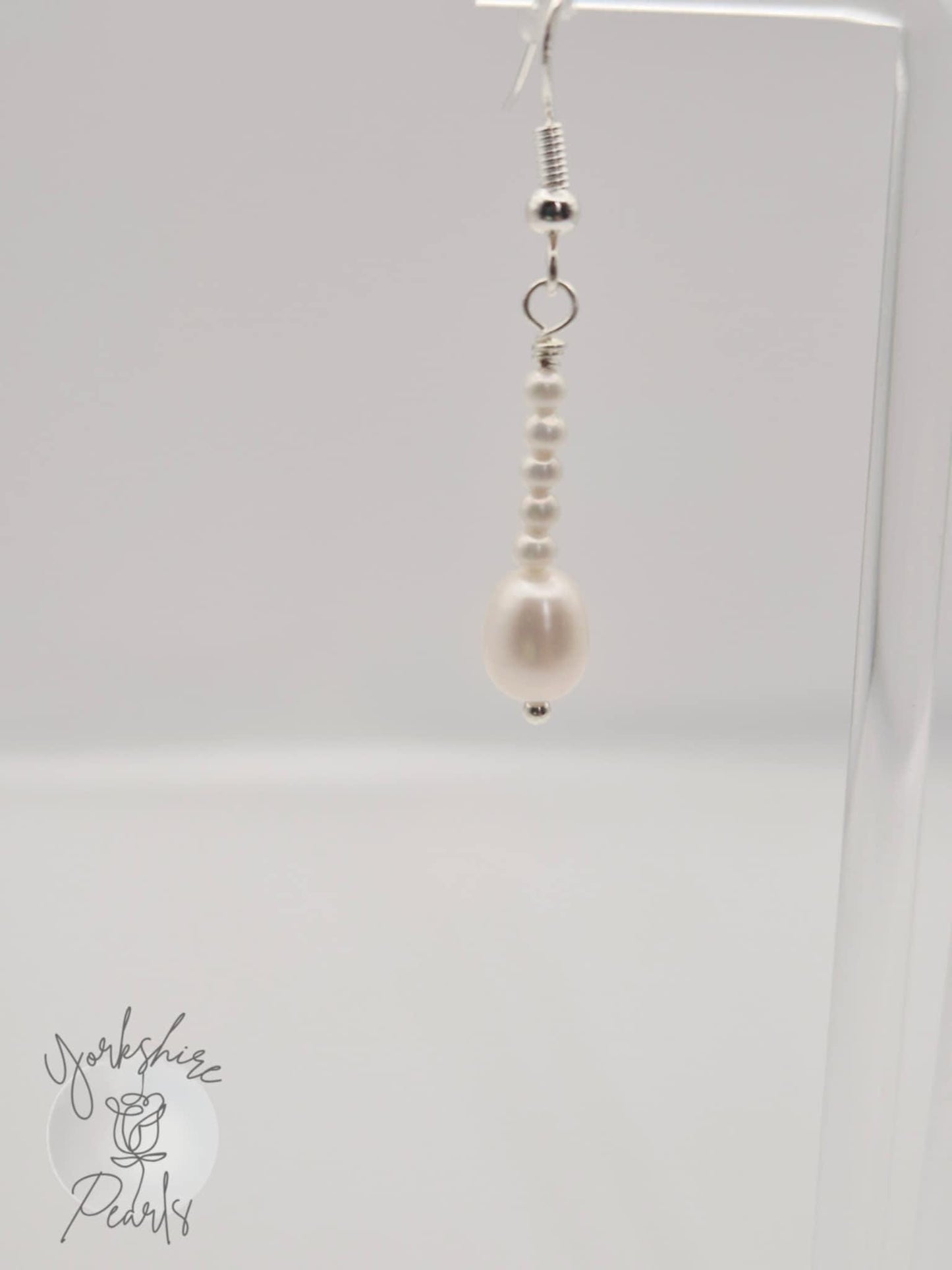 Multiple Pearl Drop Earrings