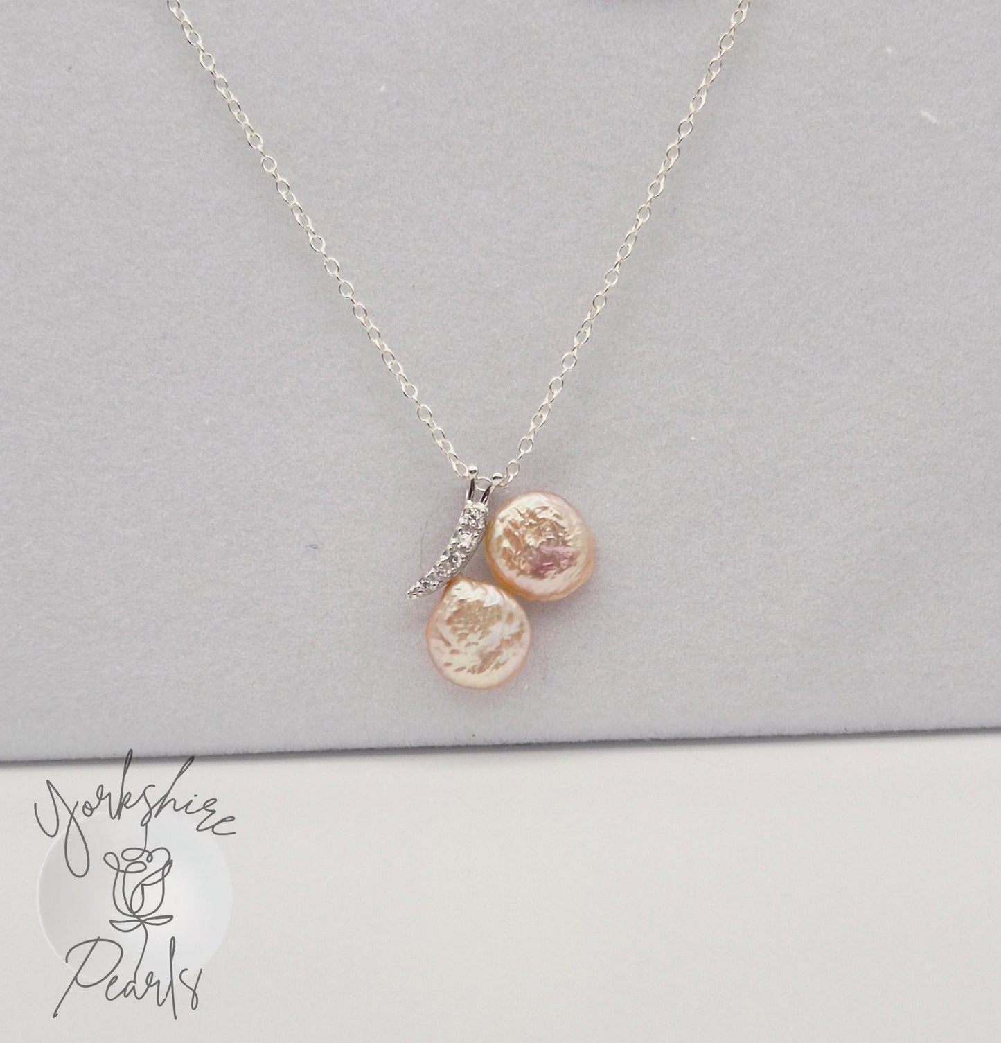 Button Pearl Butterfly Pendant and Earring Set
