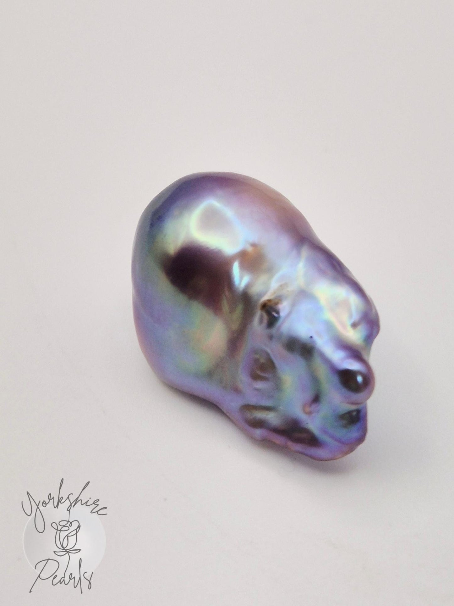 Stunning Rare Natural Colour Genuine Baroque Pearl