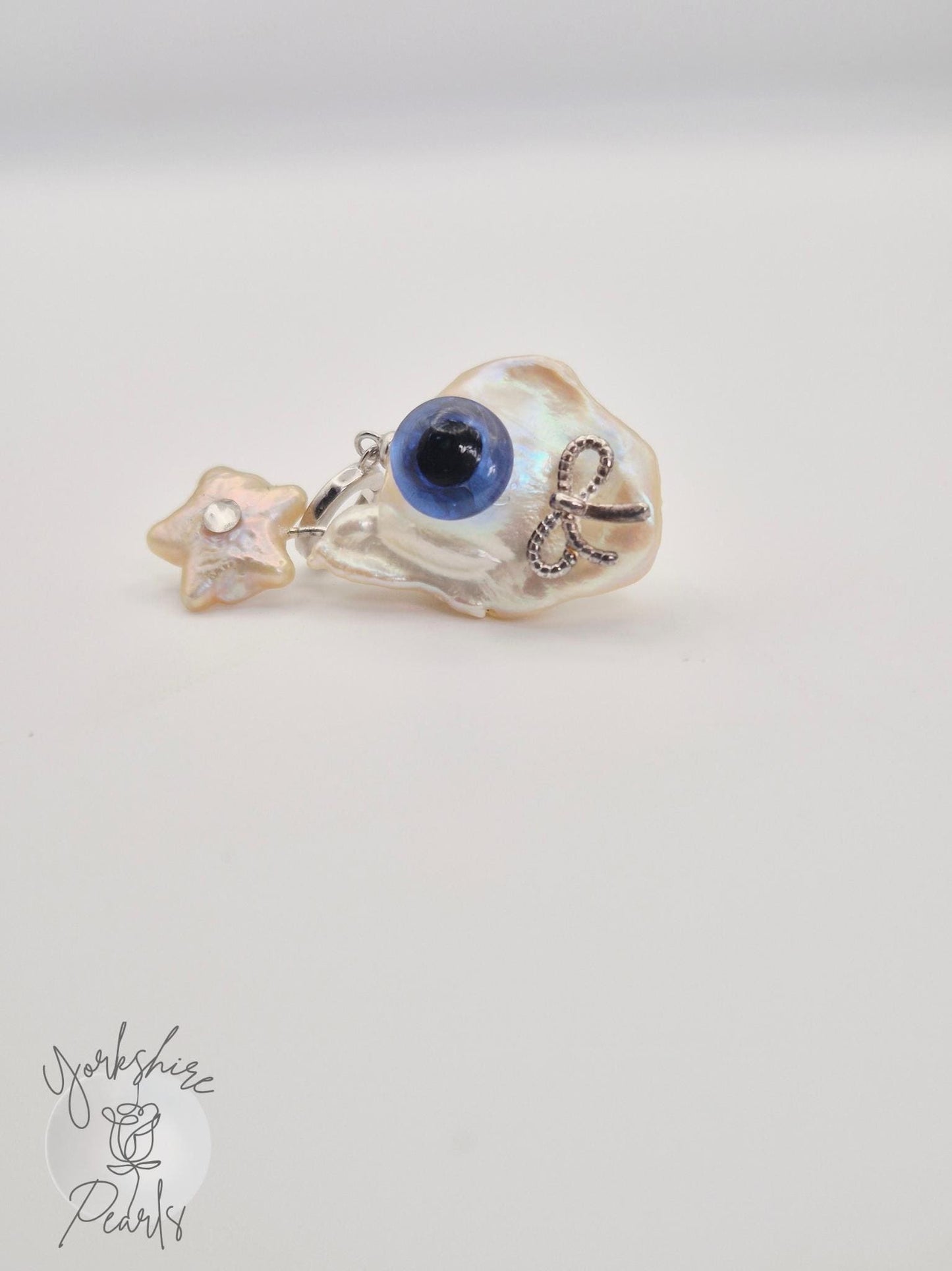 Pearl Wizard Pendant With Star Pearl Wand