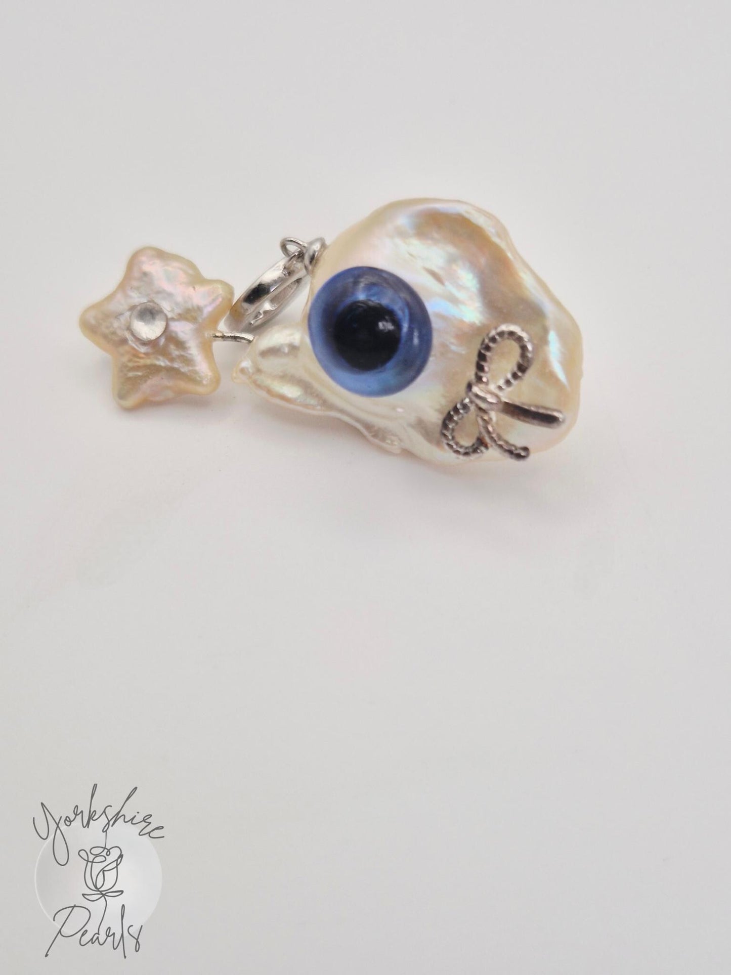 Pearl Wizard Pendant With Star Pearl Wand