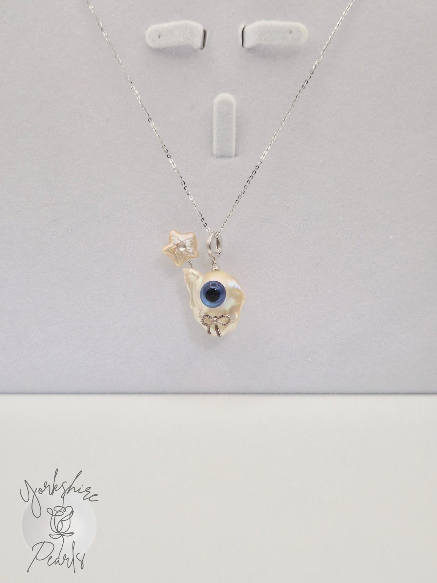 Pearl Wizard Pendant With Star Pearl Wand