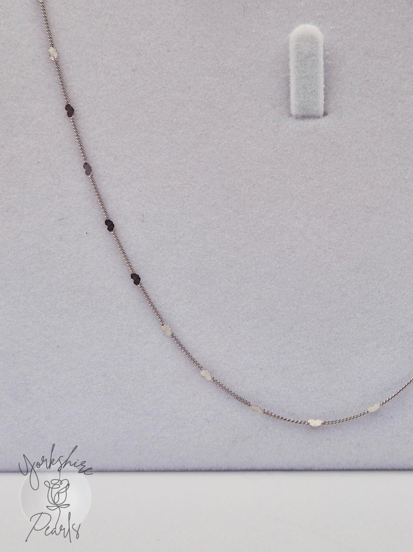 S925 18 Inch Heart Link Chain