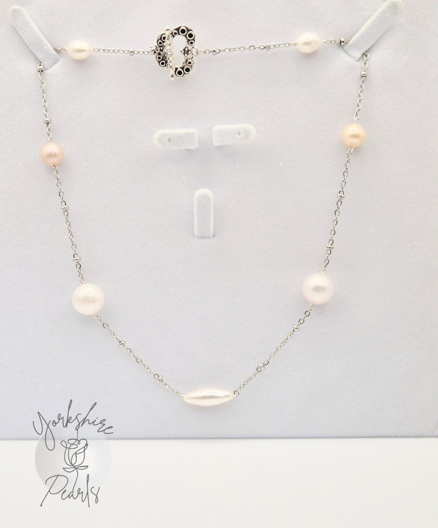 Edison & Seedless Pearl Starry Night Necklace