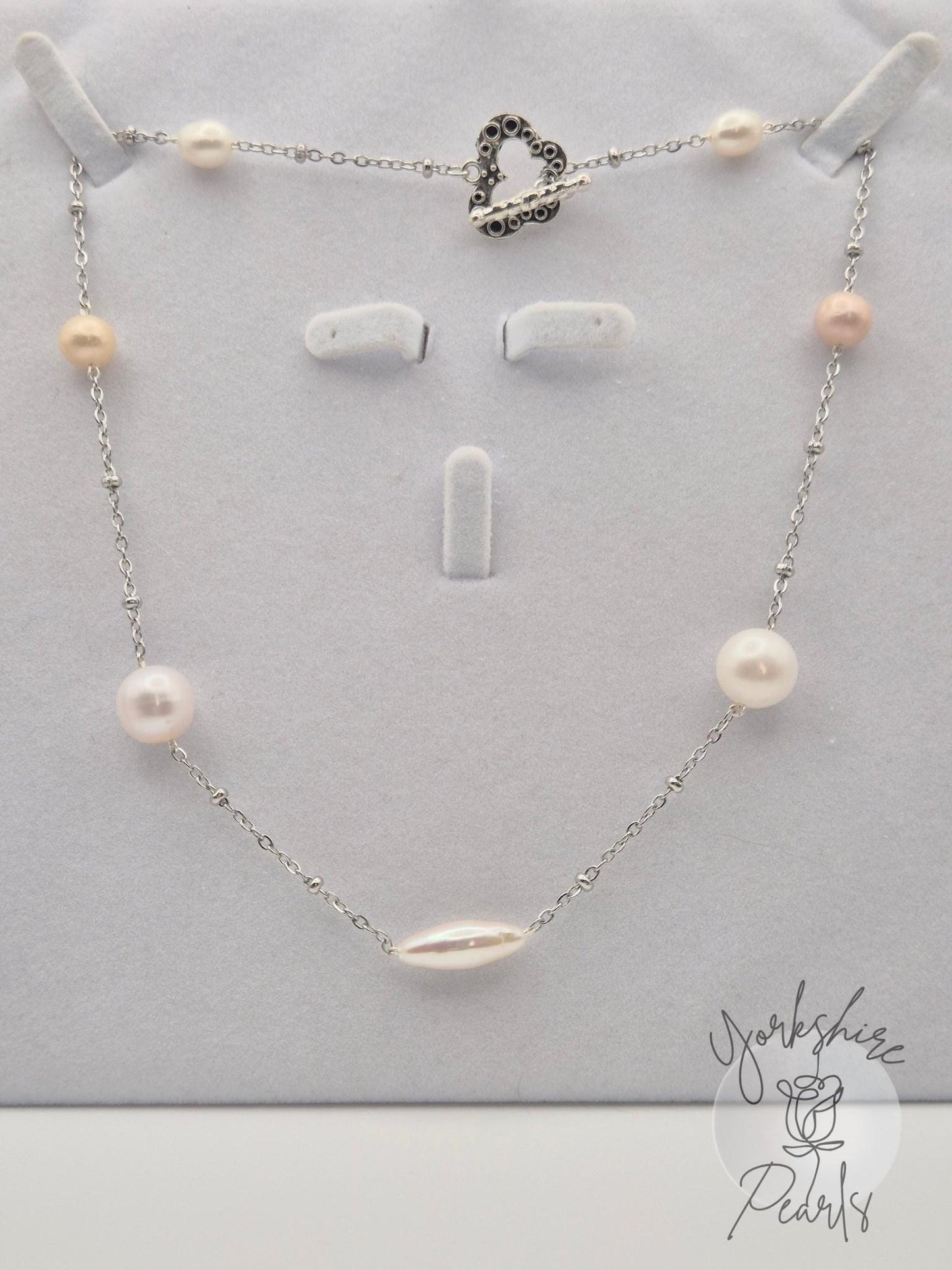 Edison & Seedless Pearl Starry Night Necklace