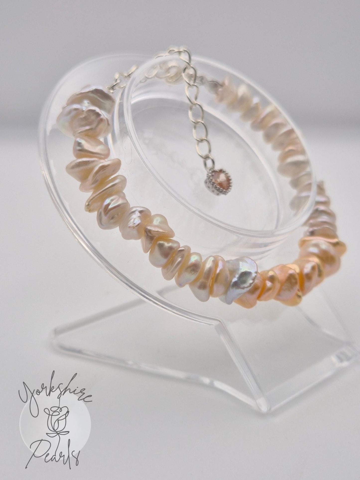Full String Keshi Pearl Bracelet