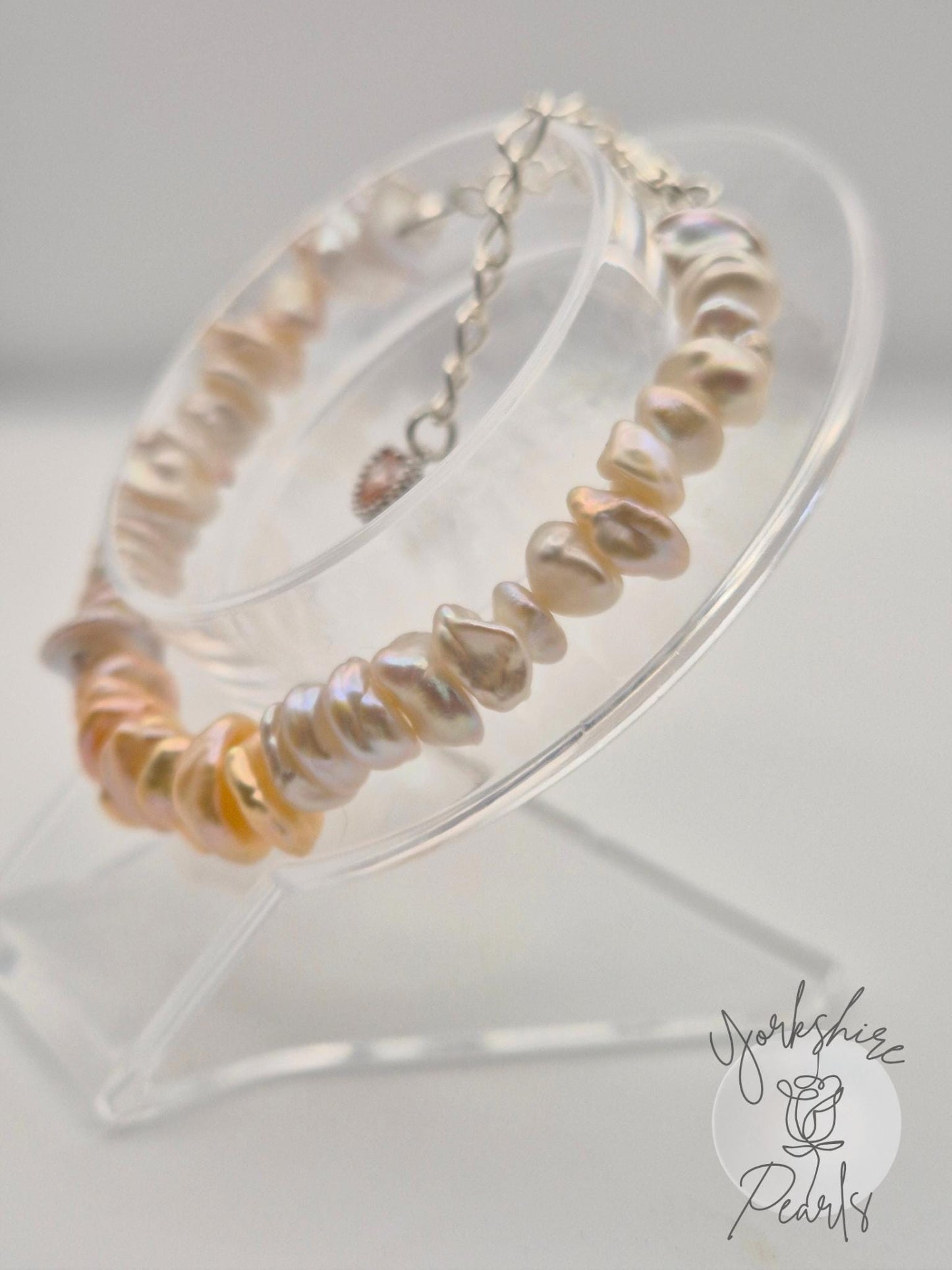 Full String Keshi Pearl Bracelet
