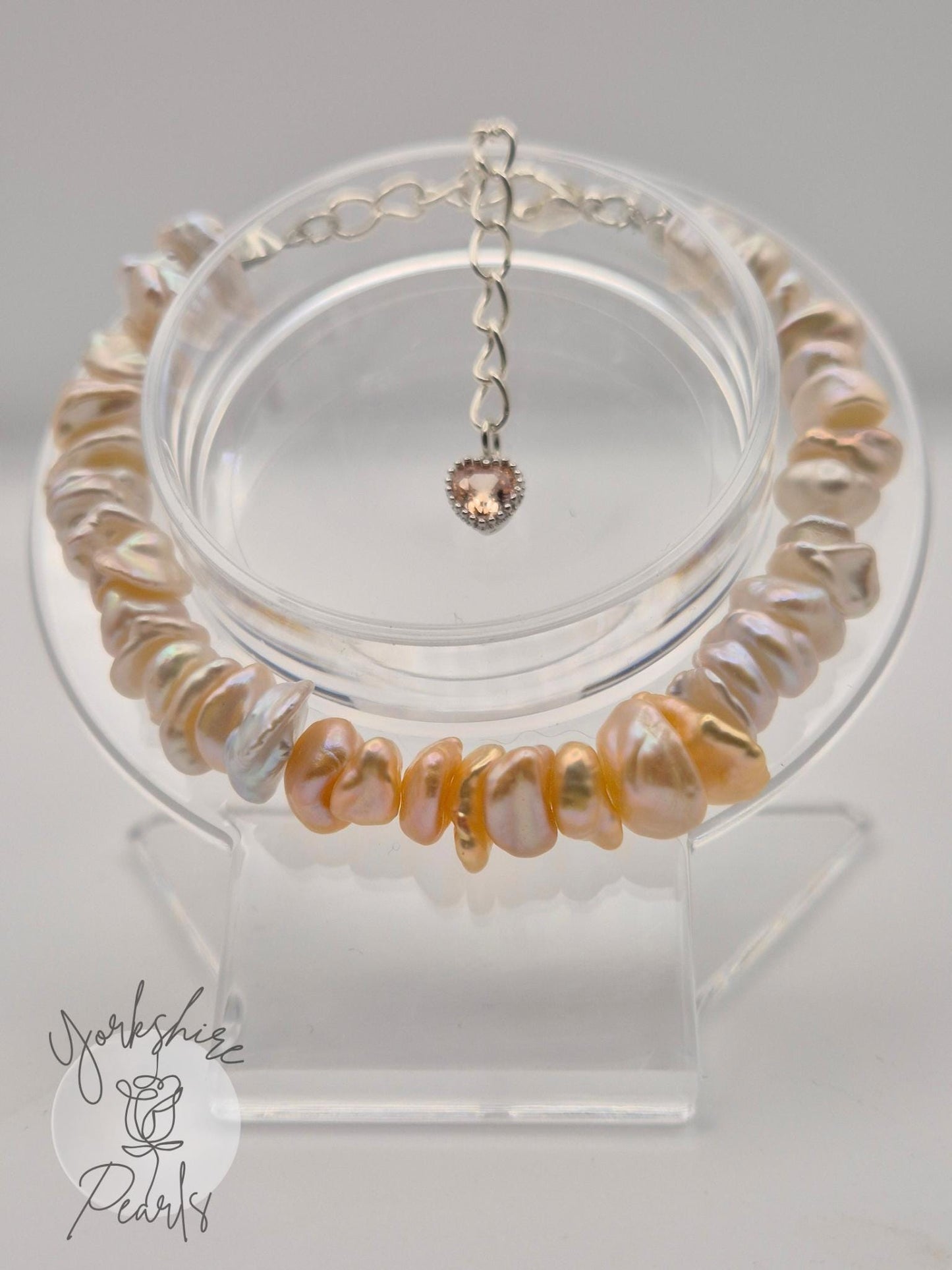 Full String Keshi Pearl Bracelet